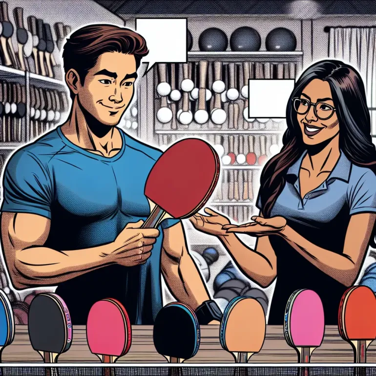 как выбрать ракетку для настольного тенниса