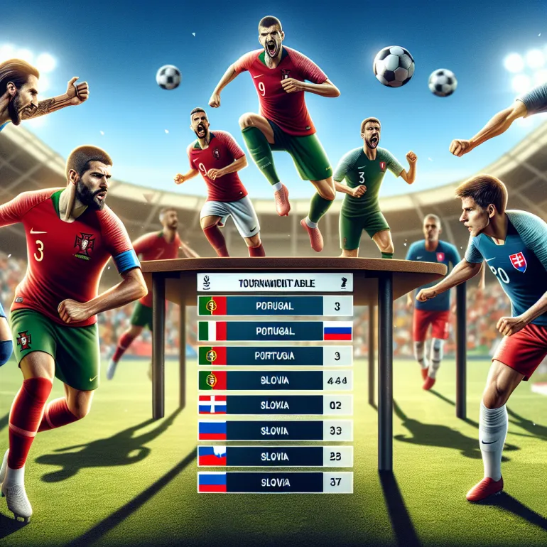 История Встреч: Португалия против Словакии в Отборочных Турнирах