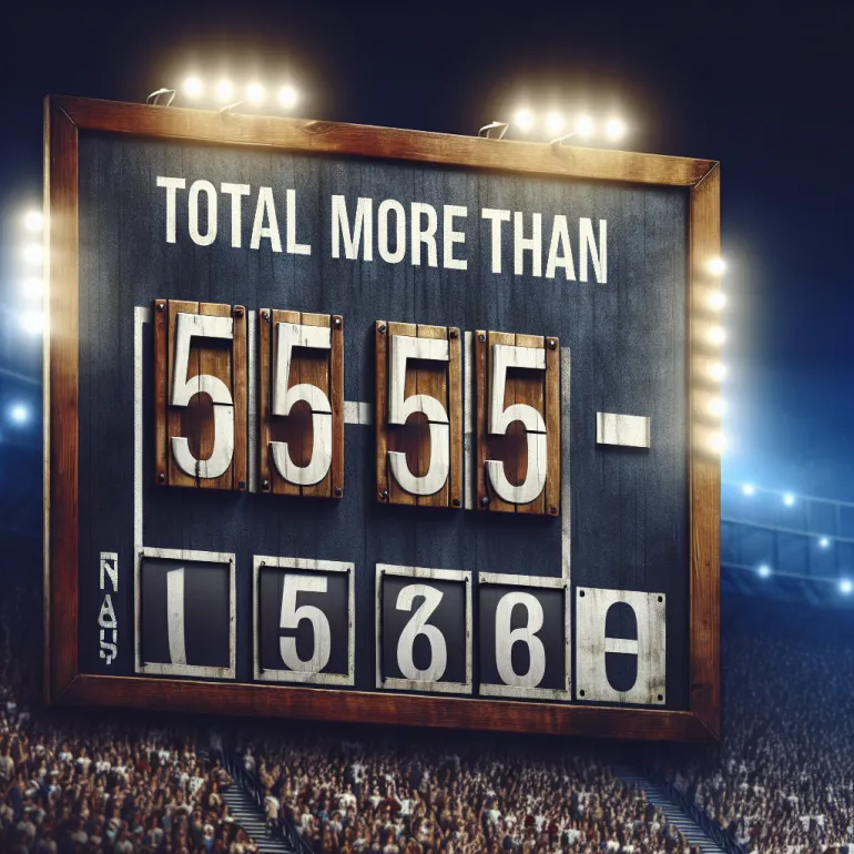 Тотал больше 5.5: Понимание и Применение в Ставках на Спорт